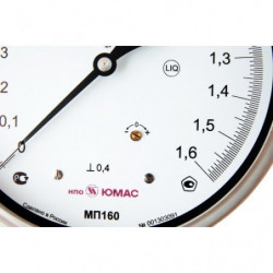 Манометры образцовые МП160Н-0,4